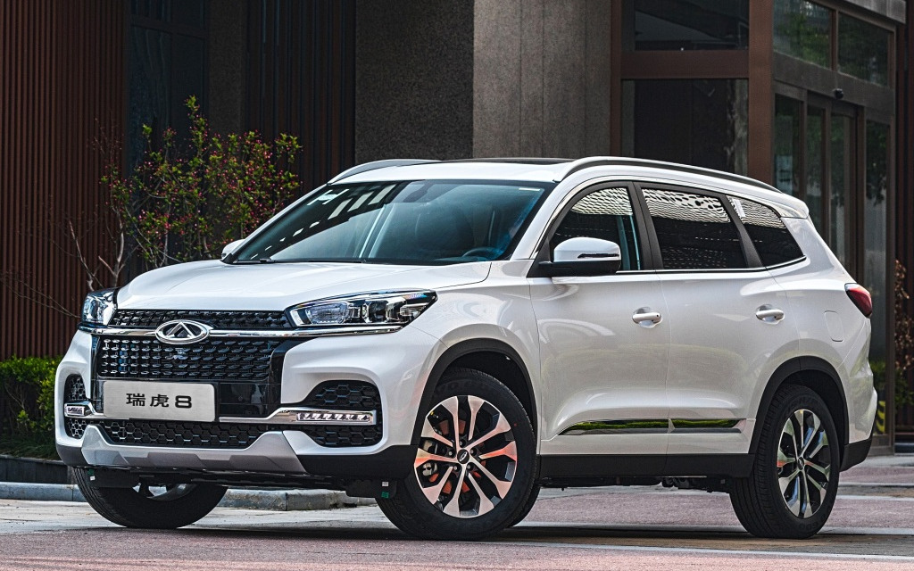 Chery tiggo 8 интерьер